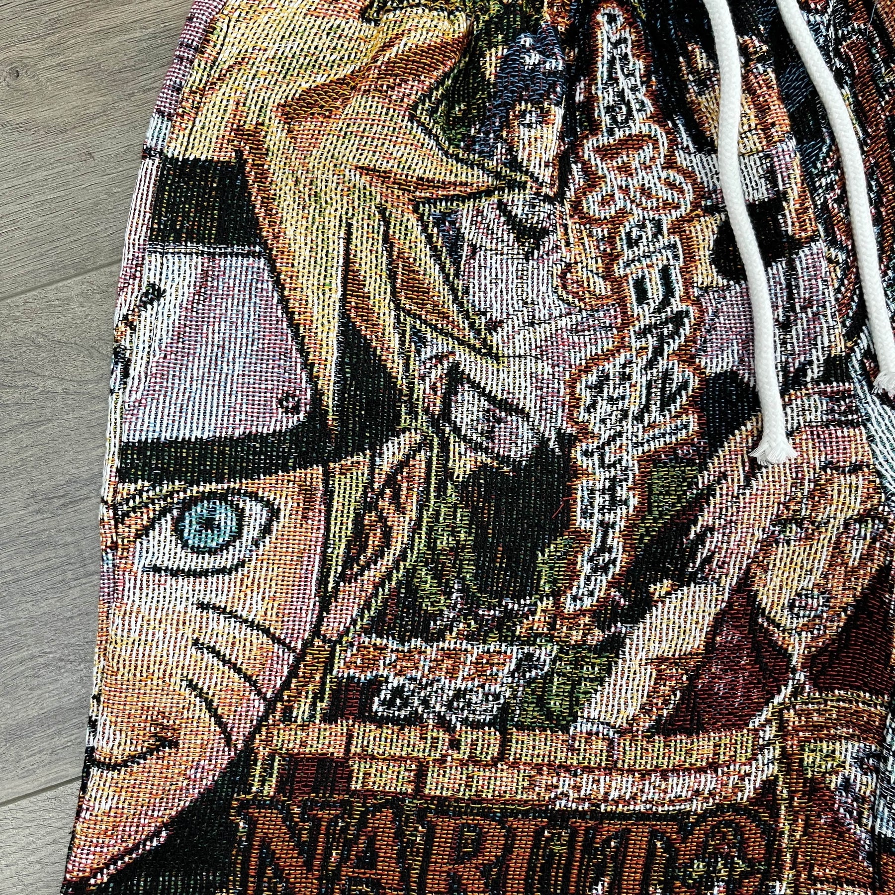 RDMCLOTHINGART tapestry hoodie NARUTO TAPESTRY SHORTS
