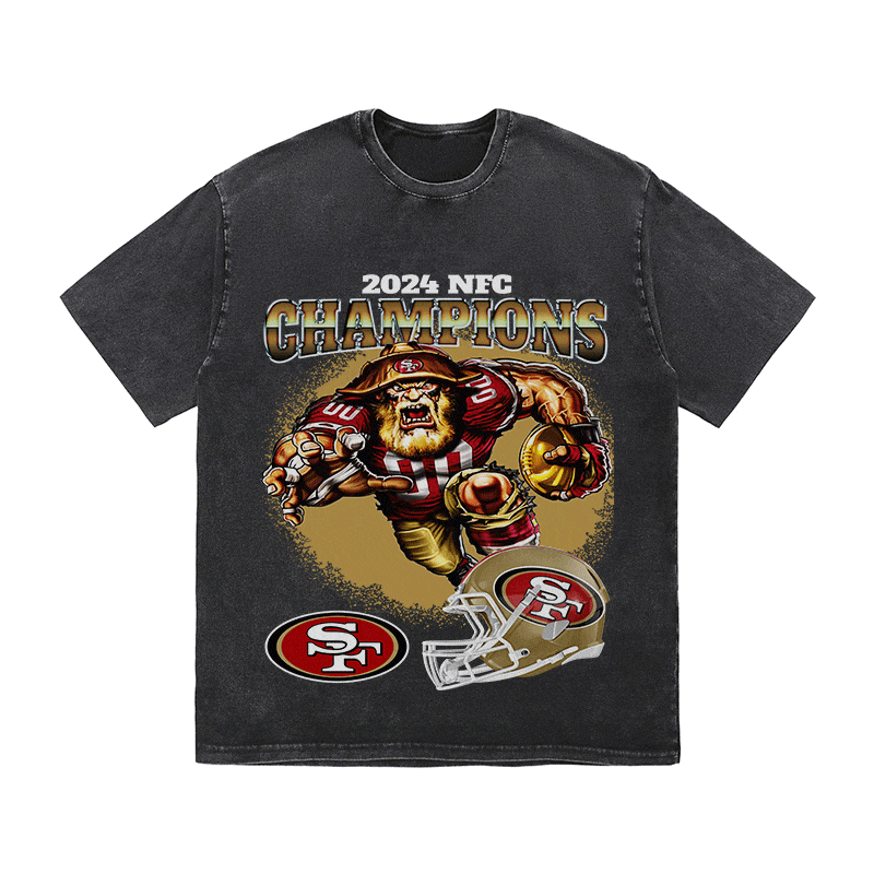 RDMCLOTHINGART tapestry hoodie NFC CHAMP HEAVY WEIGHT COTTON TEE-9188