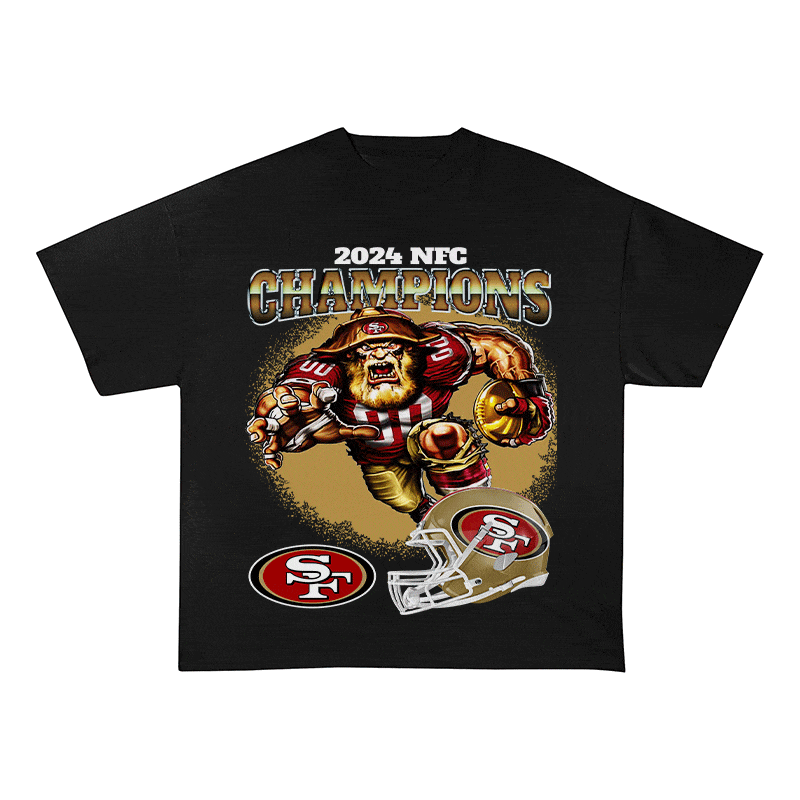 RDMCLOTHINGART tapestry hoodie NFC CHAMP HEAVY WEIGHT COTTON TEE-9188