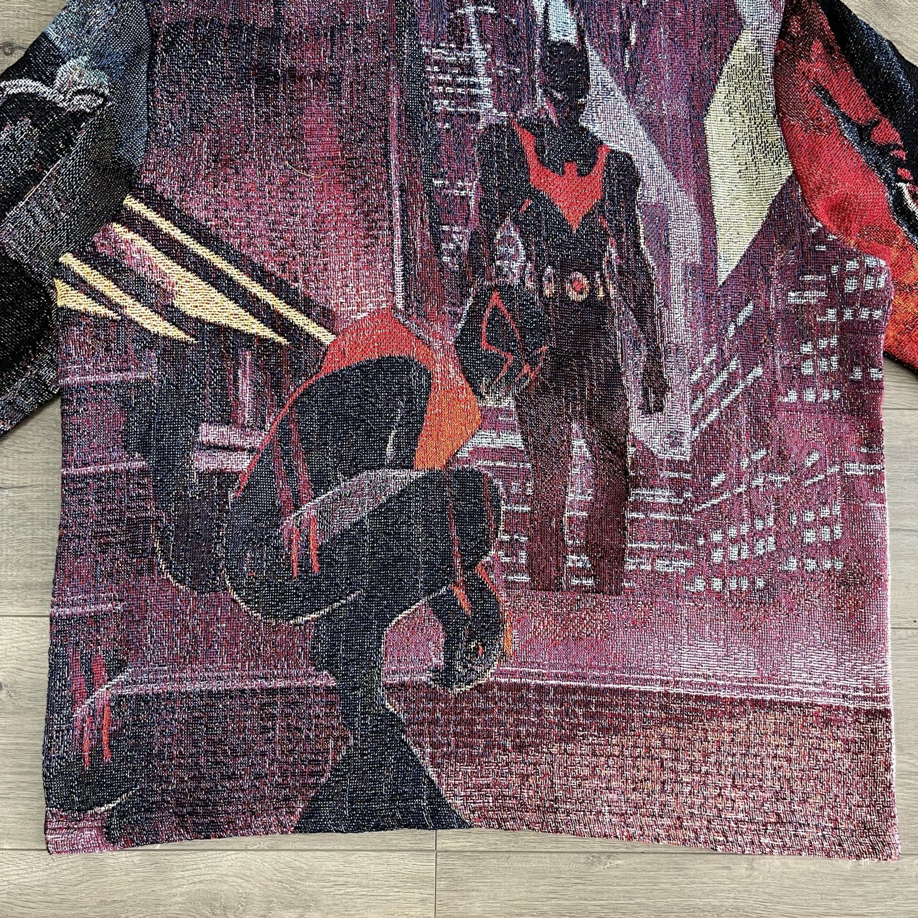 RDMCLOTHINGART tapestry hoodie NIGHTWING TAPESTRY TEE