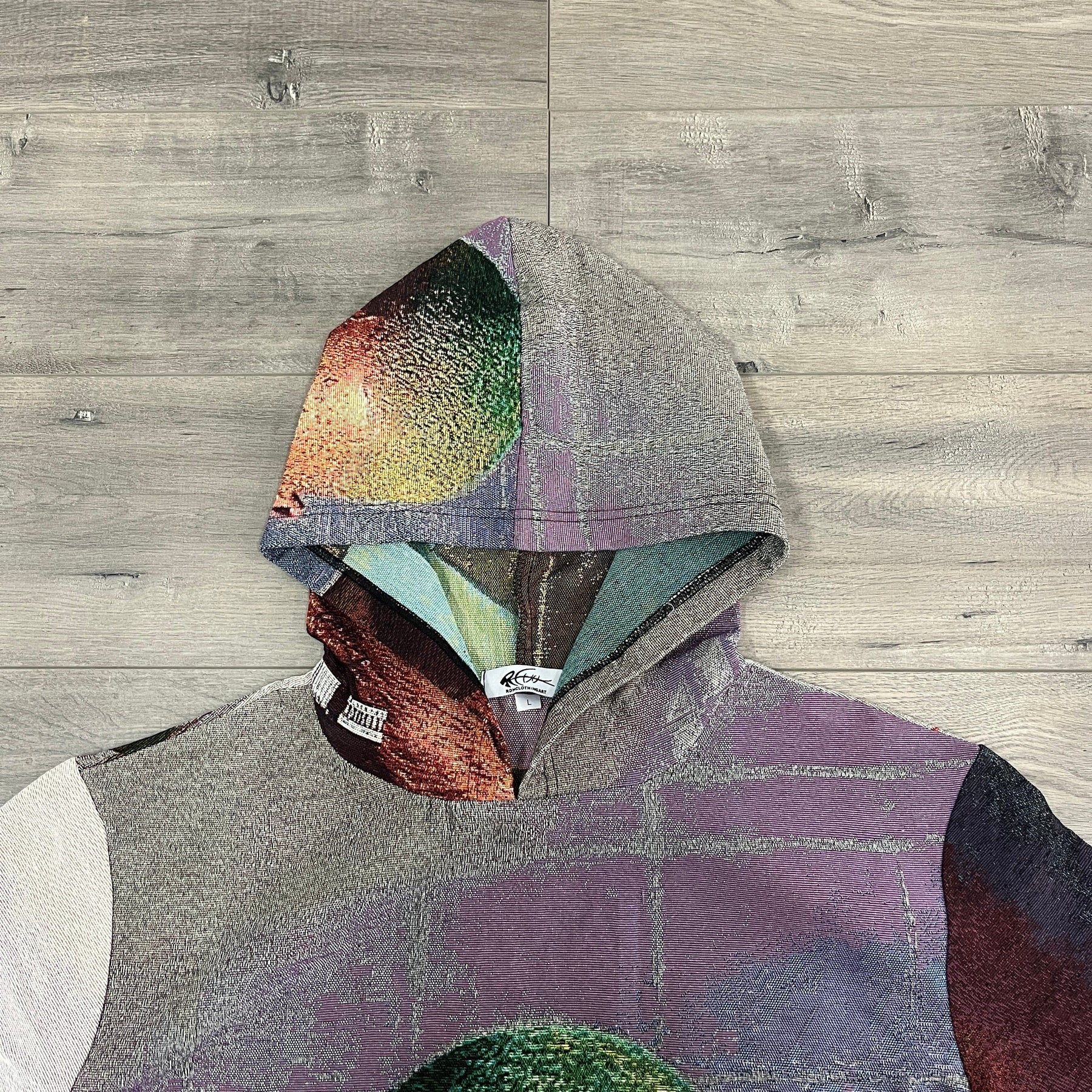 RDMCLOTHINGART tapestry hoodie OCEAN TAPESTRY HOODIE