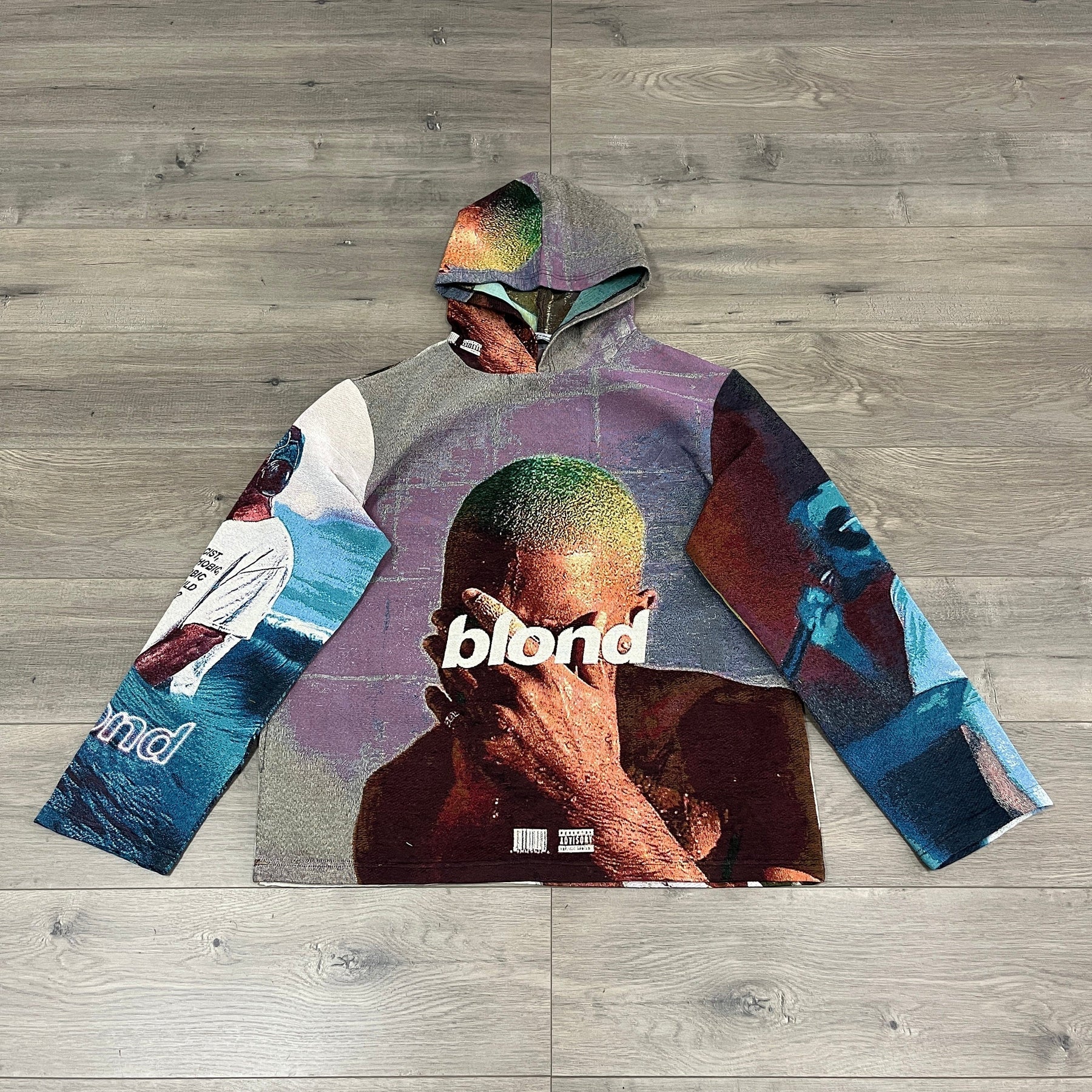 RDMCLOTHINGART tapestry hoodie OCEAN TAPESTRY HOODIE