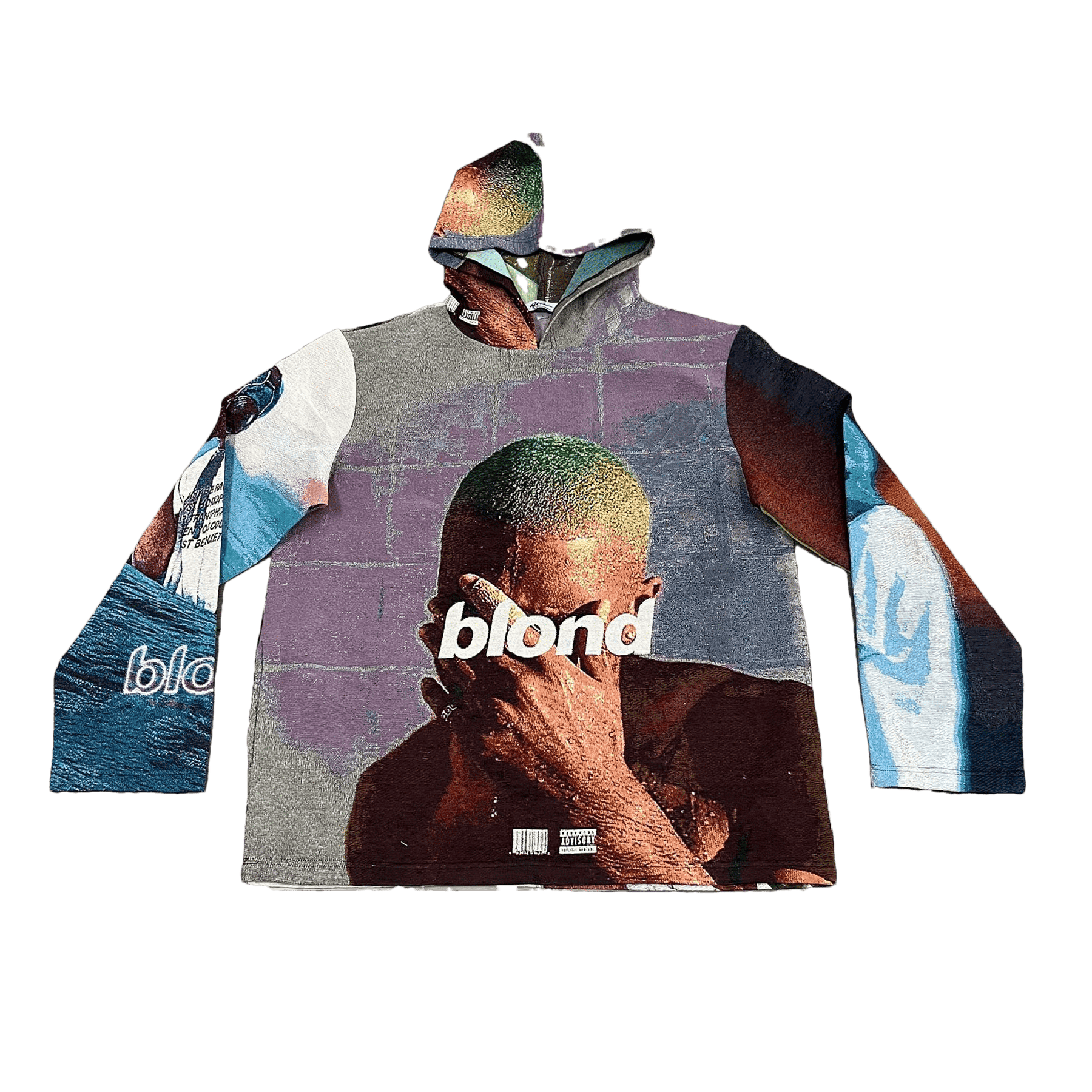 RDMCLOTHINGART tapestry hoodie OCEAN TAPESTRY HOODIE