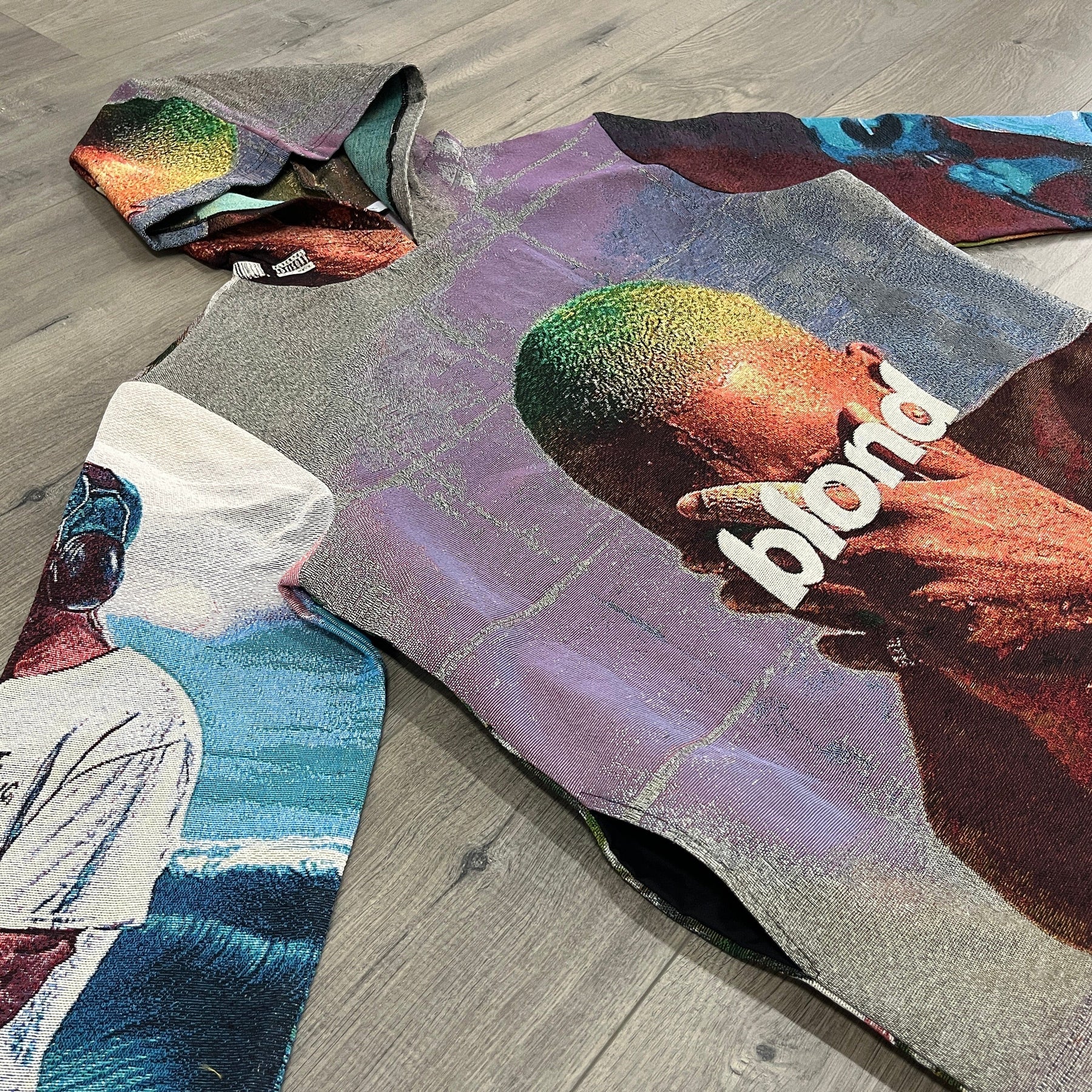 RDMCLOTHINGART tapestry hoodie OCEAN TAPESTRY HOODIE