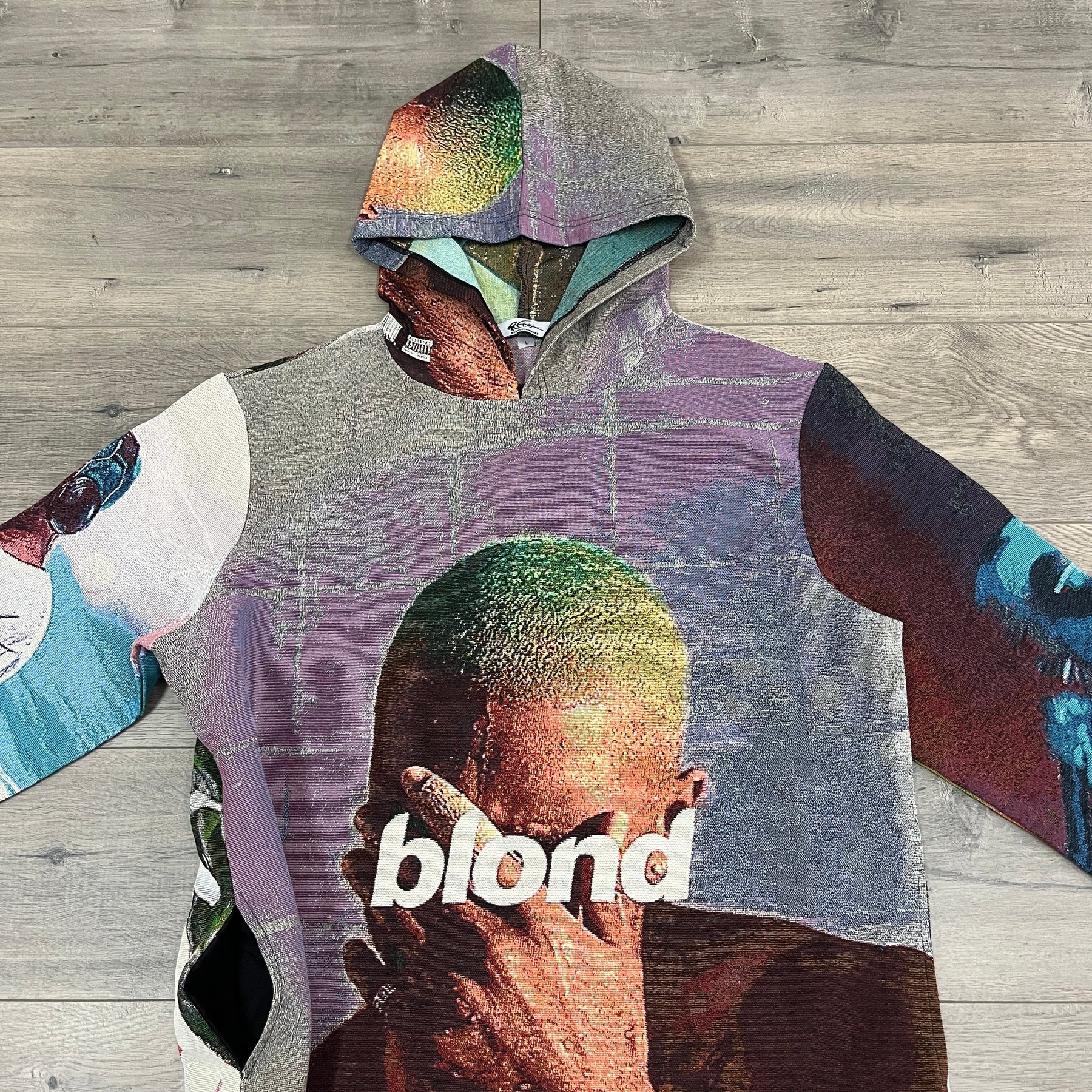 RDMCLOTHINGART tapestry hoodie OCEAN TAPESTRY HOODIE