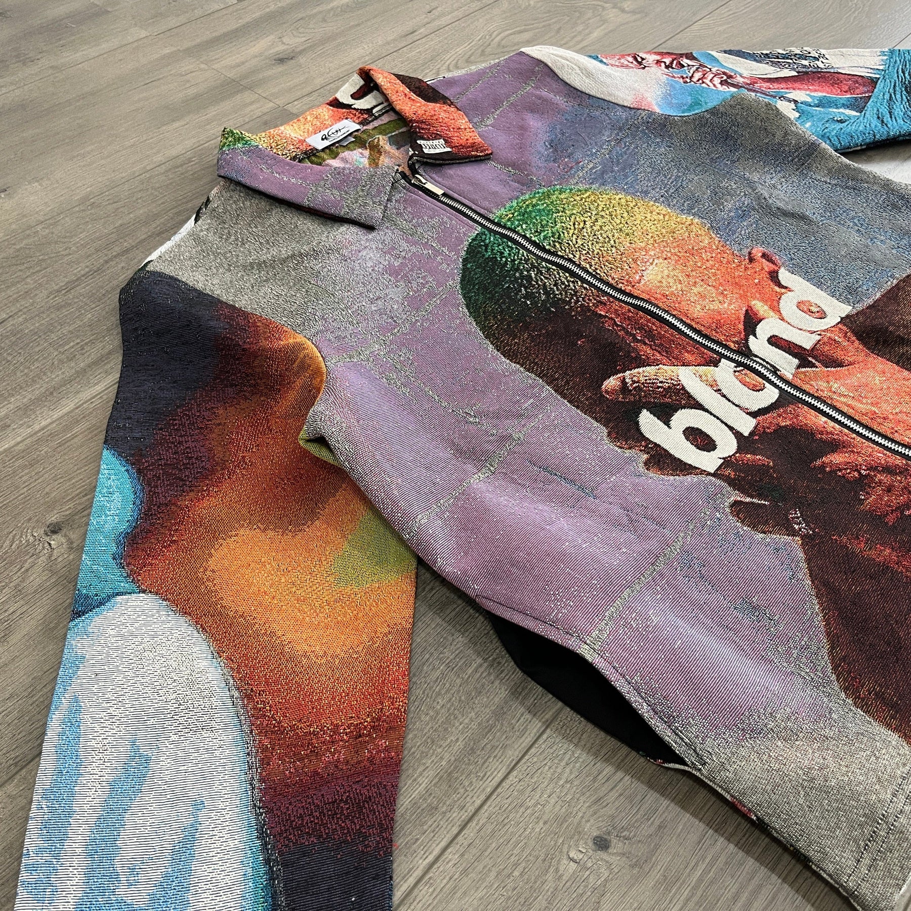 RDMCLOTHINGART tapestry hoodie OCEAN TAPESTRY JACKET