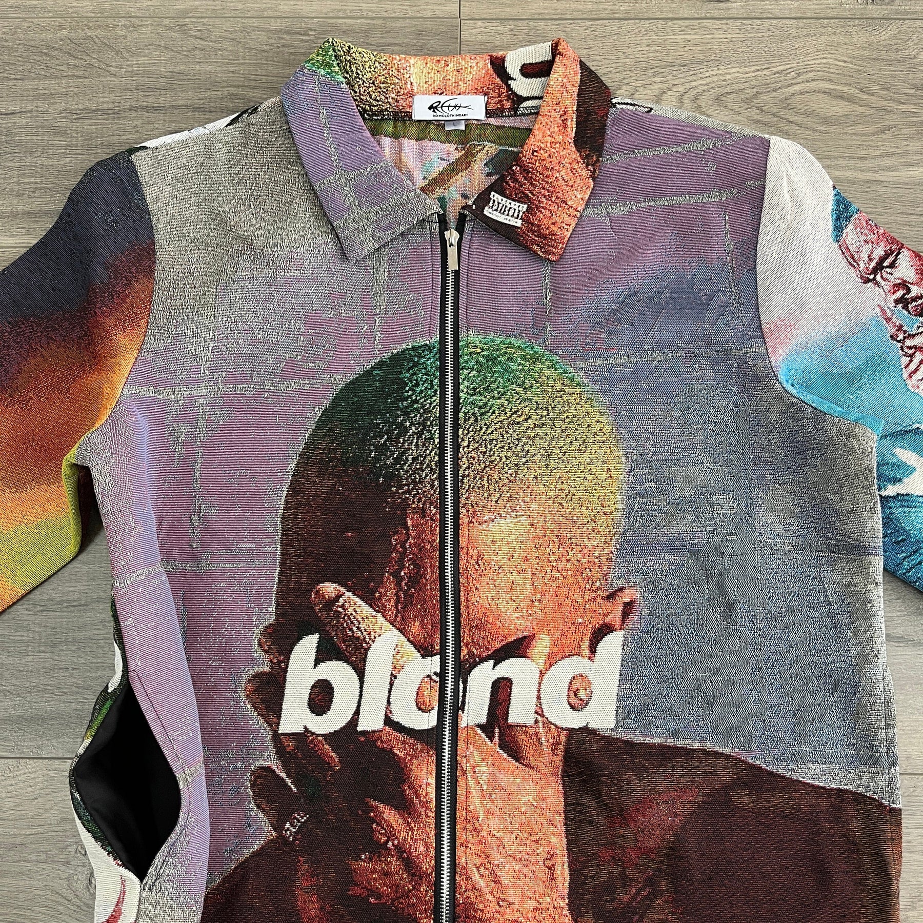 RDMCLOTHINGART tapestry hoodie OCEAN TAPESTRY JACKET