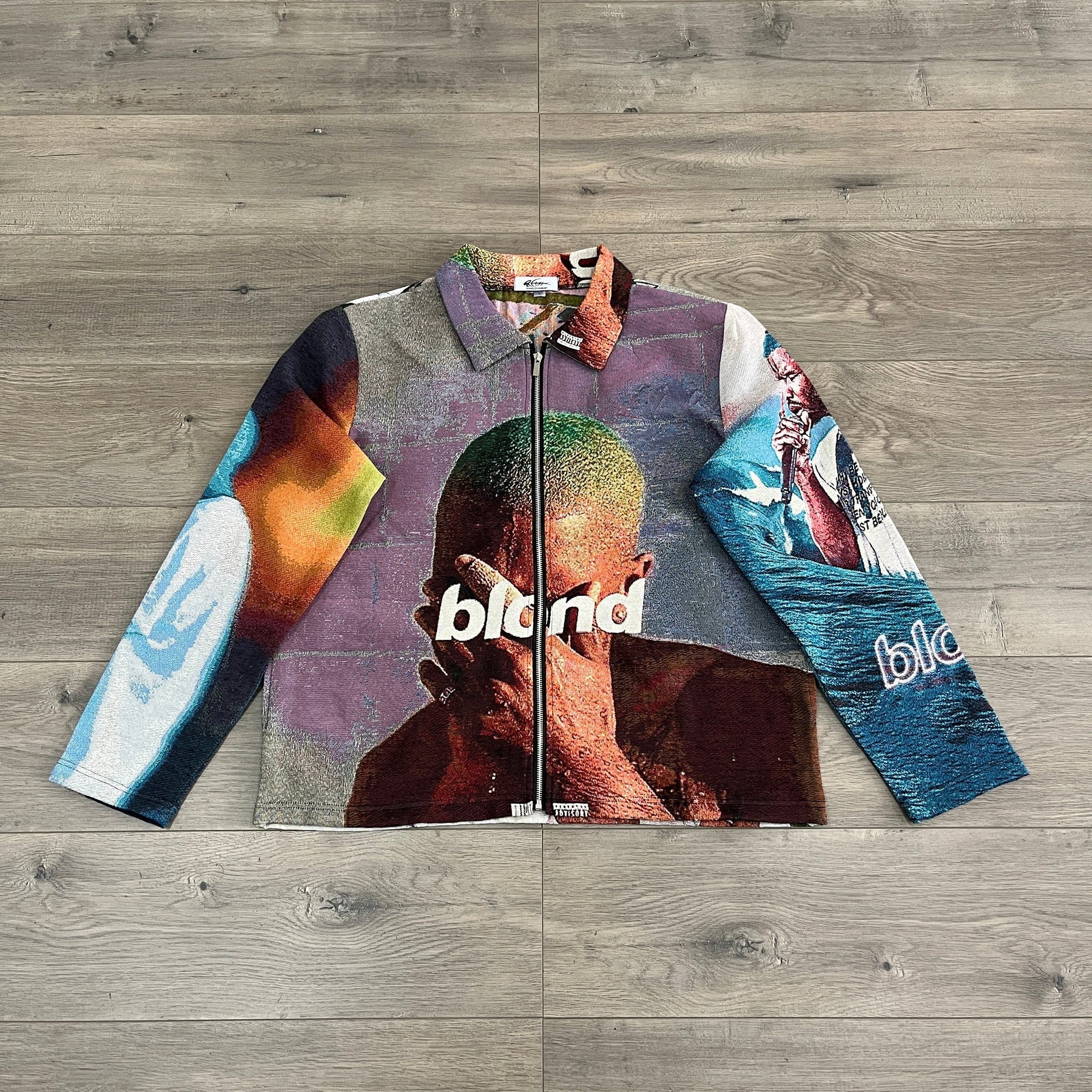 RDMCLOTHINGART tapestry hoodie OCEAN TAPESTRY JACKET