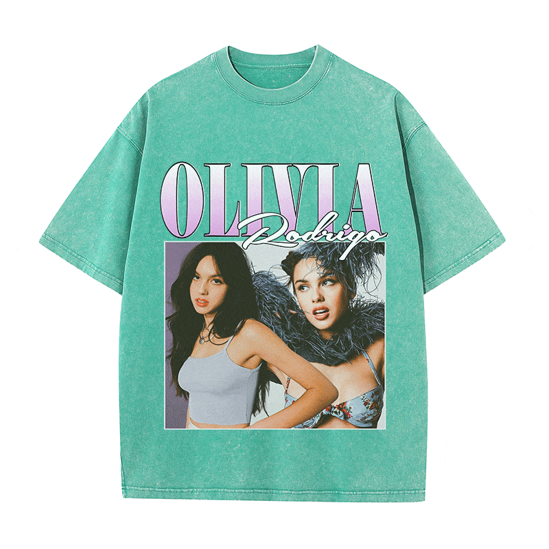 RDMCLOTHINGART tapestry hoodie OLIVIA HEAVY WEIGHT COTTON TEE-8866