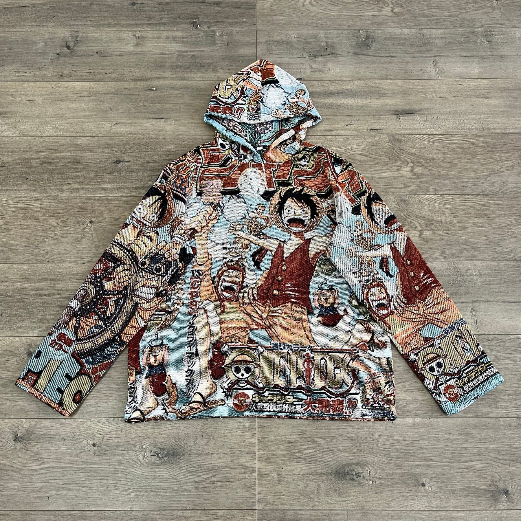 RDMCLOTHINGART tapestry hoodie ONE PIECE V2 TAPESTRY HOODIE