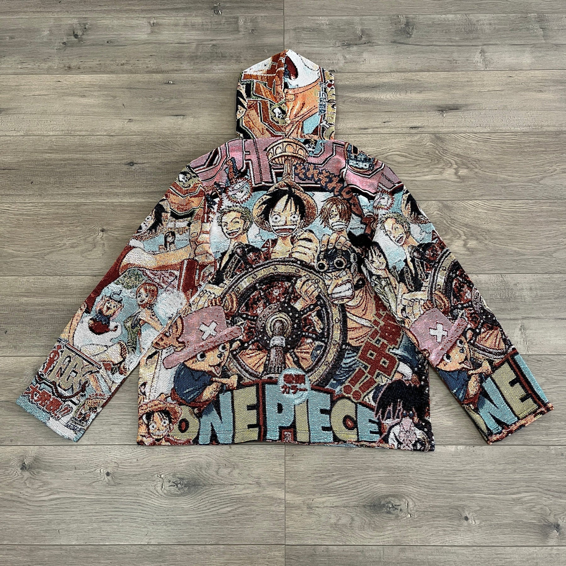 RDMCLOTHINGART tapestry hoodie ONE PIECE V2 TAPESTRY HOODIE