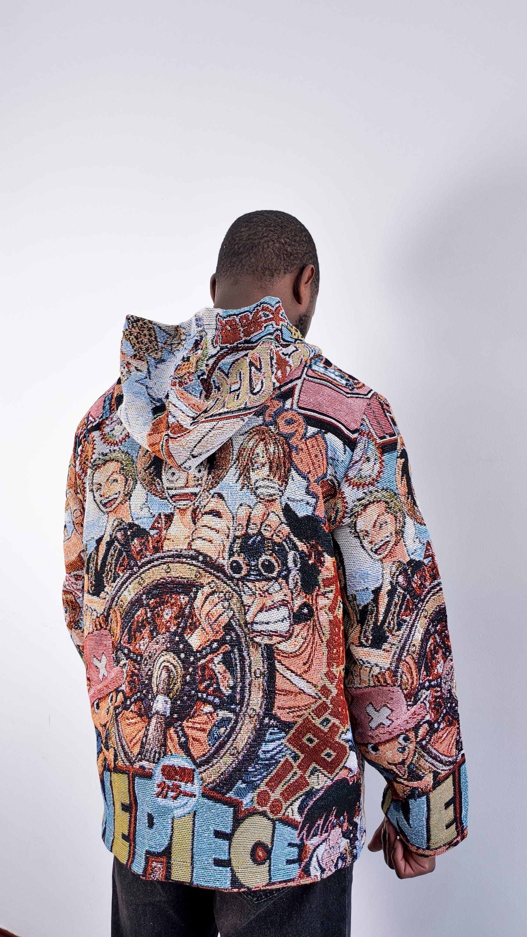RDMCLOTHINGART tapestry hoodie ONE PIECE V2 TAPESTRY HOODIE