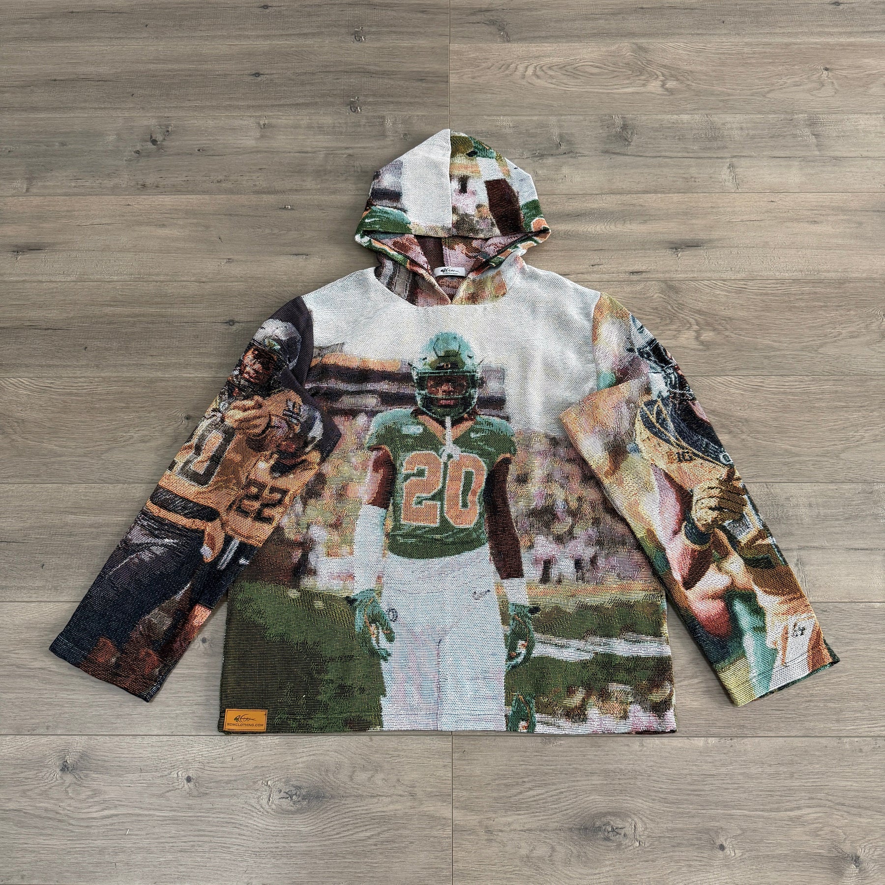 RDMCLOTHINGART tapestry hoodie OREGON TAPESTRY HOODIE