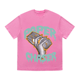 RDMCLOTHINGART tapestry hoodie PAPER CHASER HEAVY WEIGHT COTTON TEE-9054