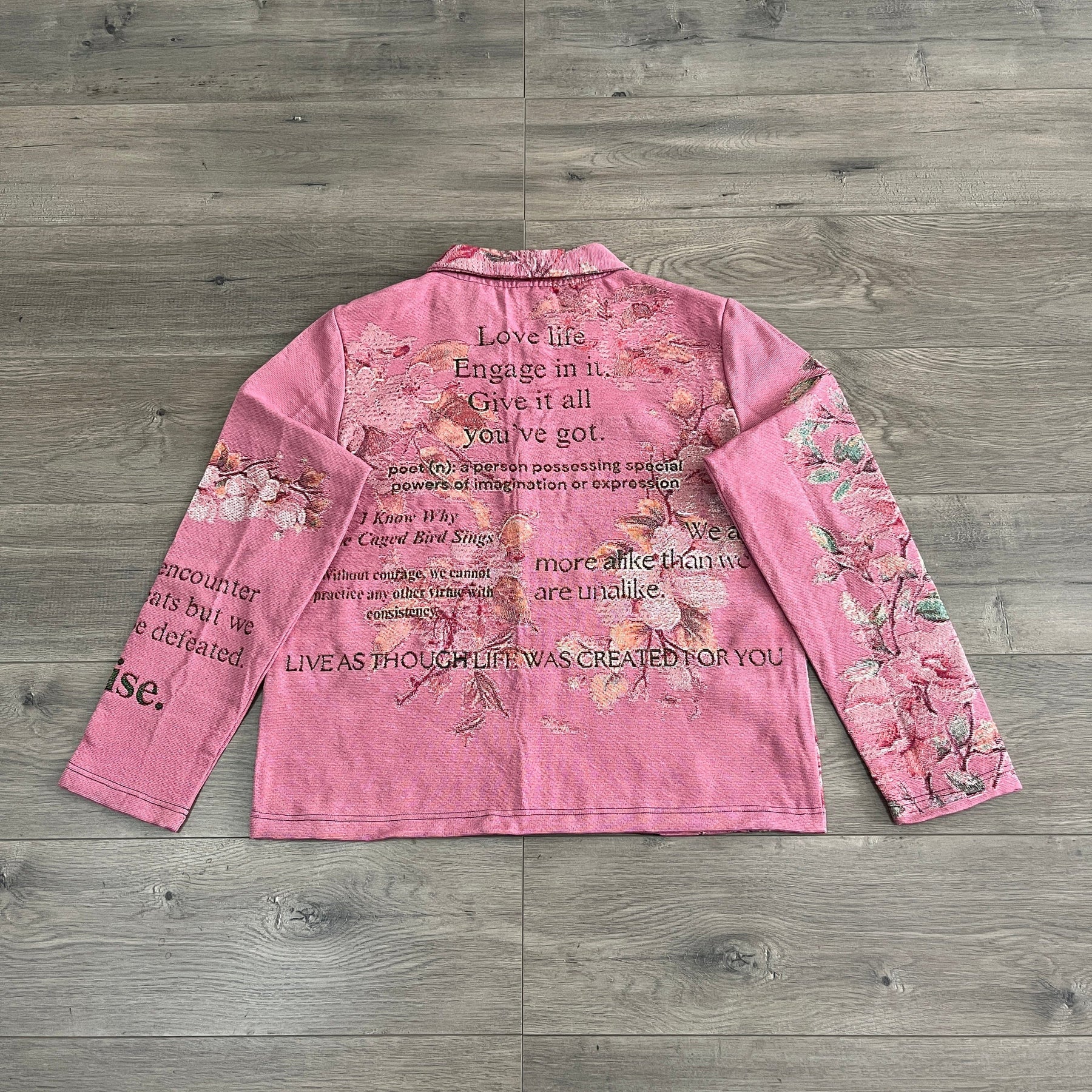 RDMCLOTHINGART tapestry hoodie PINK MAYA TAPESTRY JACKET