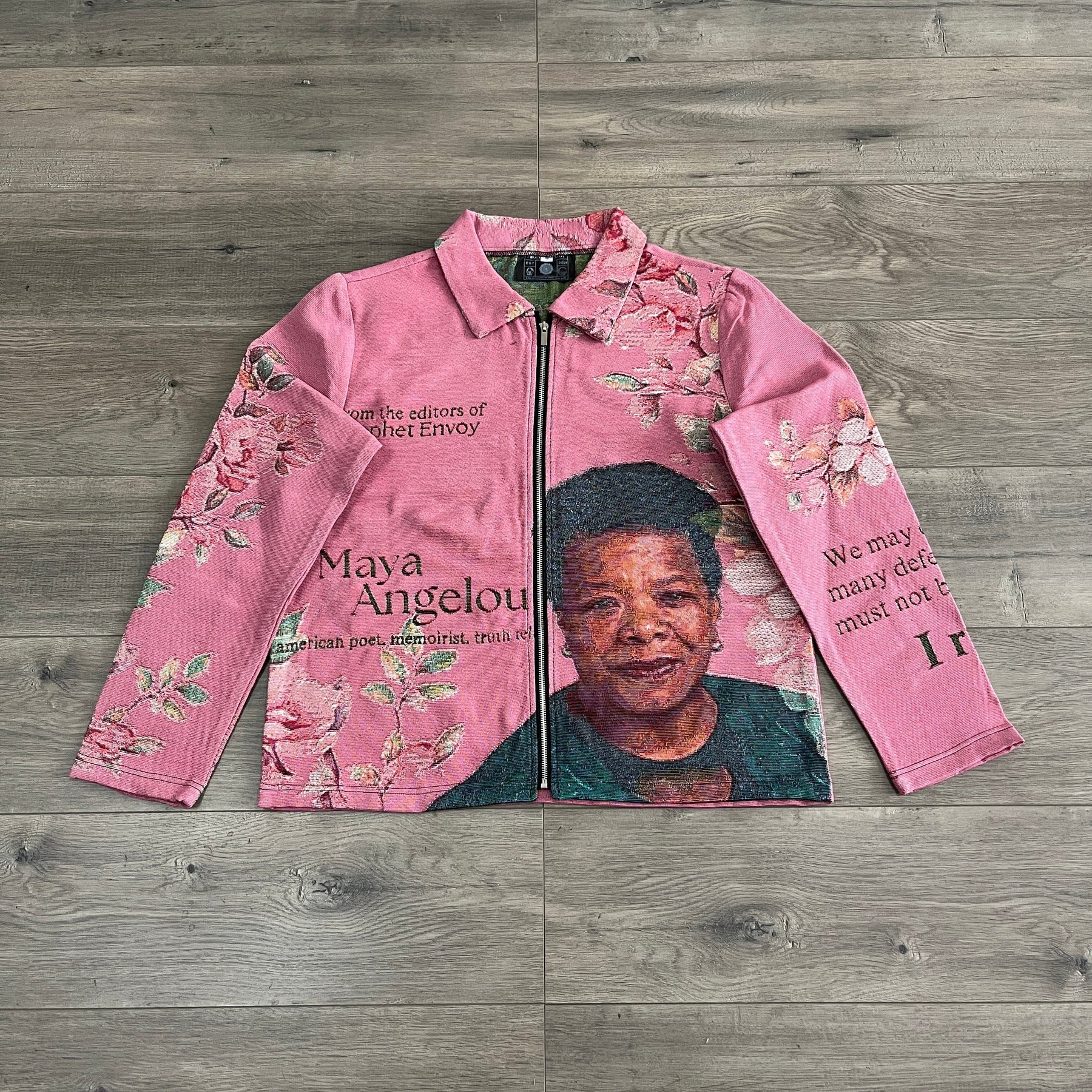 RDMCLOTHINGART tapestry hoodie PINK MAYA TAPESTRY JACKET