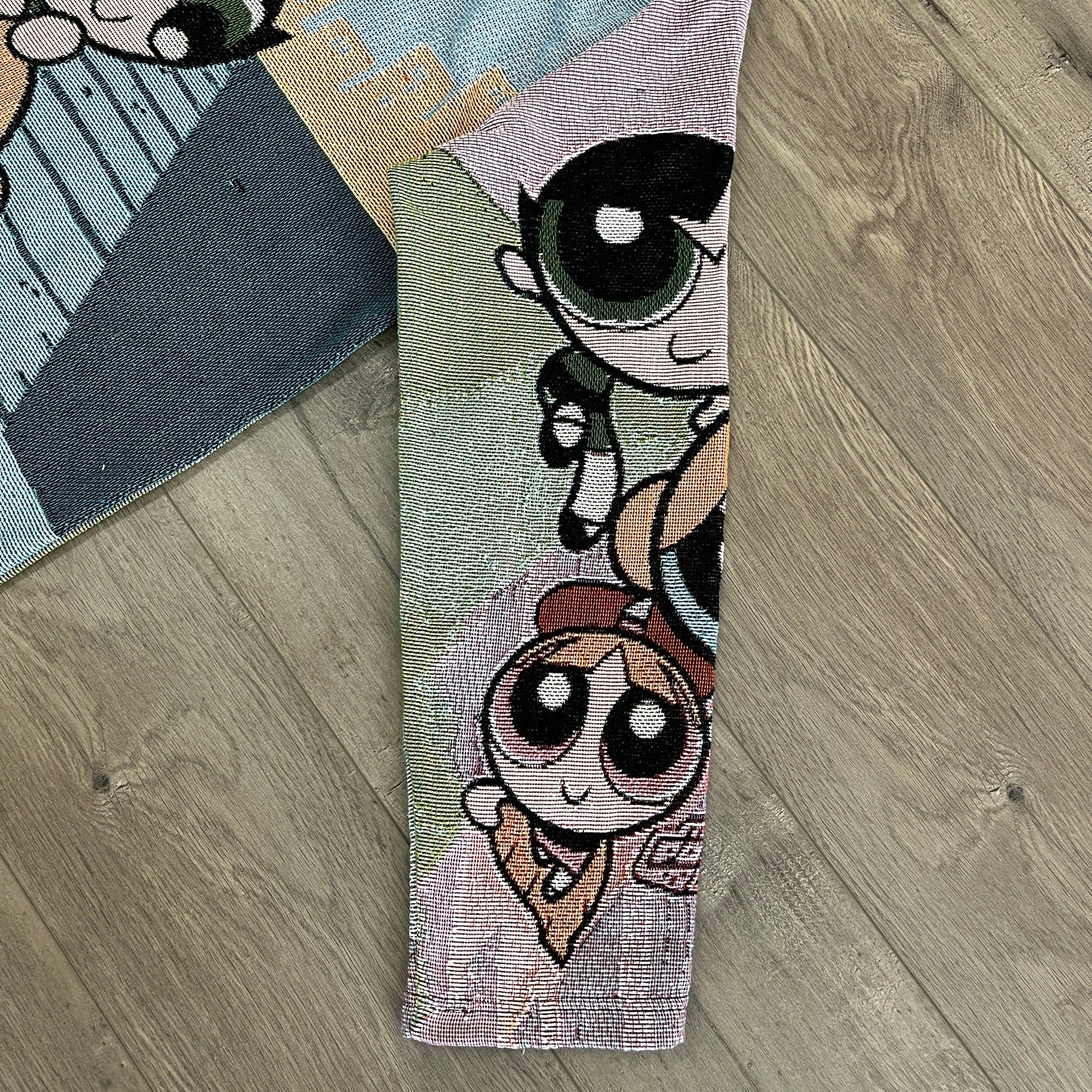 RDMCLOTHINGART tapestry hoodie POWERPUFF GIRLS TAPESTRY HOODIE