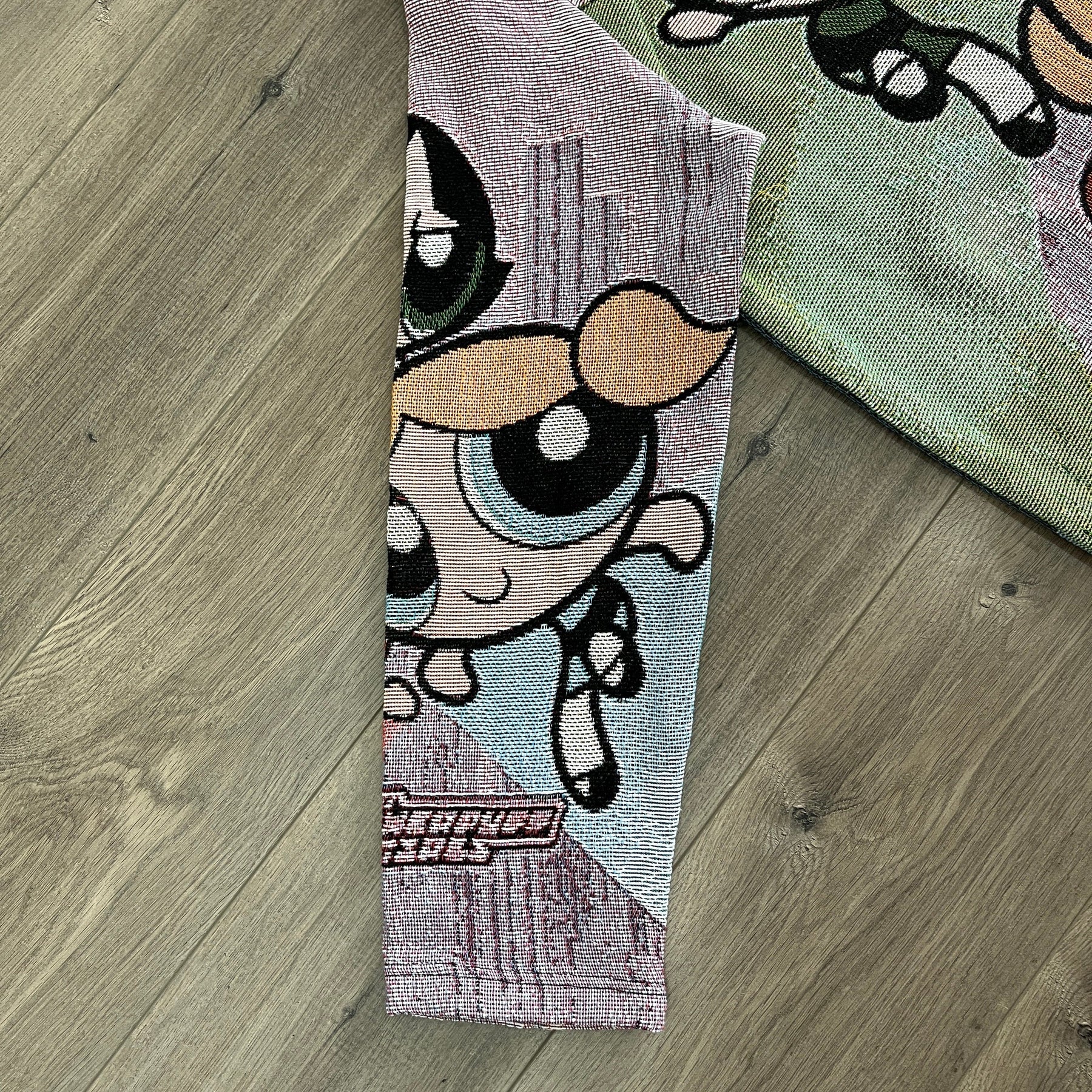 RDMCLOTHINGART tapestry hoodie POWERPUFF GIRLS TAPESTRY HOODIE