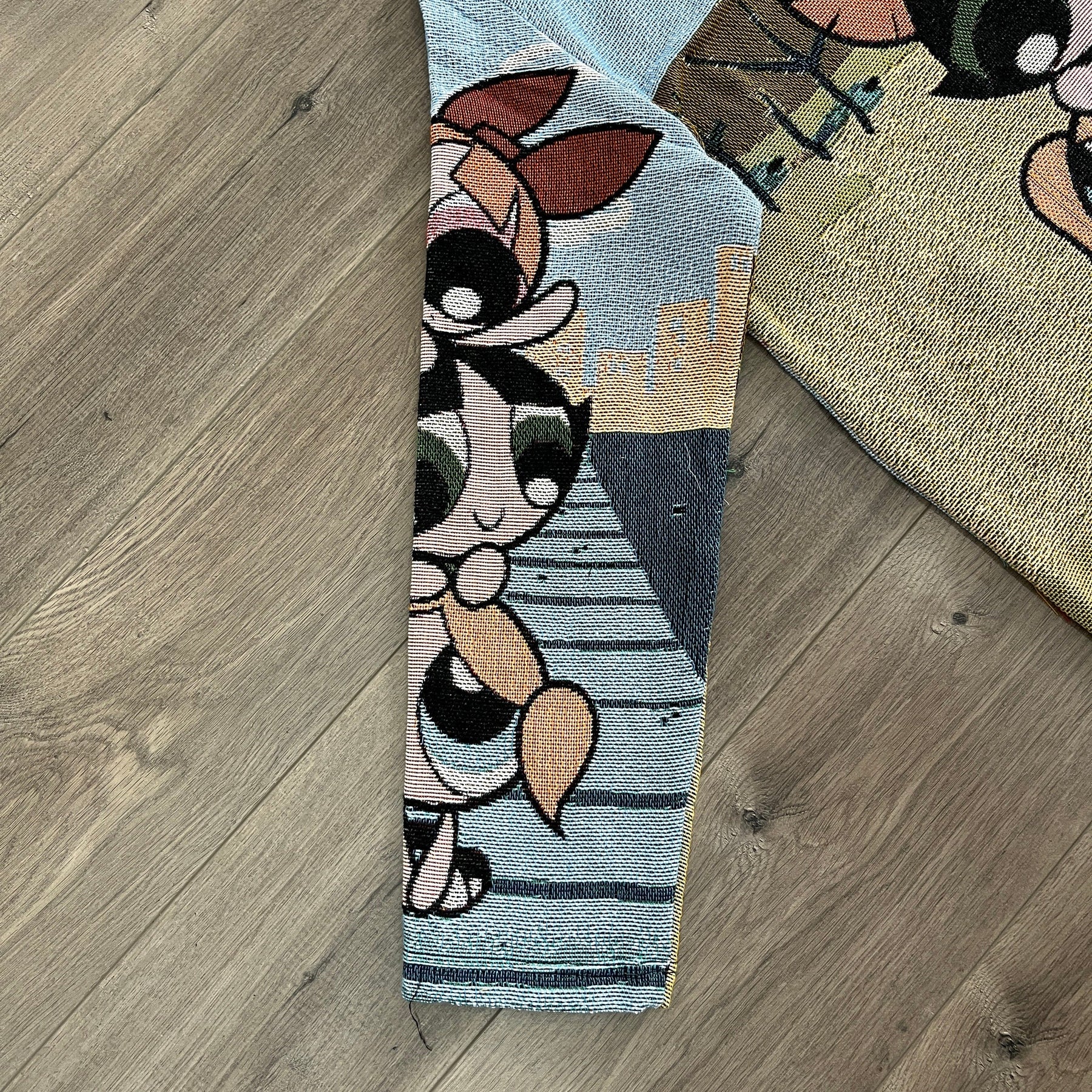 RDMCLOTHINGART tapestry hoodie POWERPUFF GIRLS TAPESTRY HOODIE