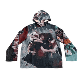 RDMCLOTHINGART tapestry hoodie RED VELVET TAPESTRY HOODIE