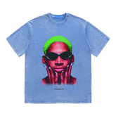 RDMCLOTHINGART tapestry hoodie RODMAN HEAVY WEIGHT COTTON TEE-9314