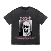 RDMCLOTHINGART tapestry hoodie ROSE HEAVY WEIGHT COTTON TEE-8918