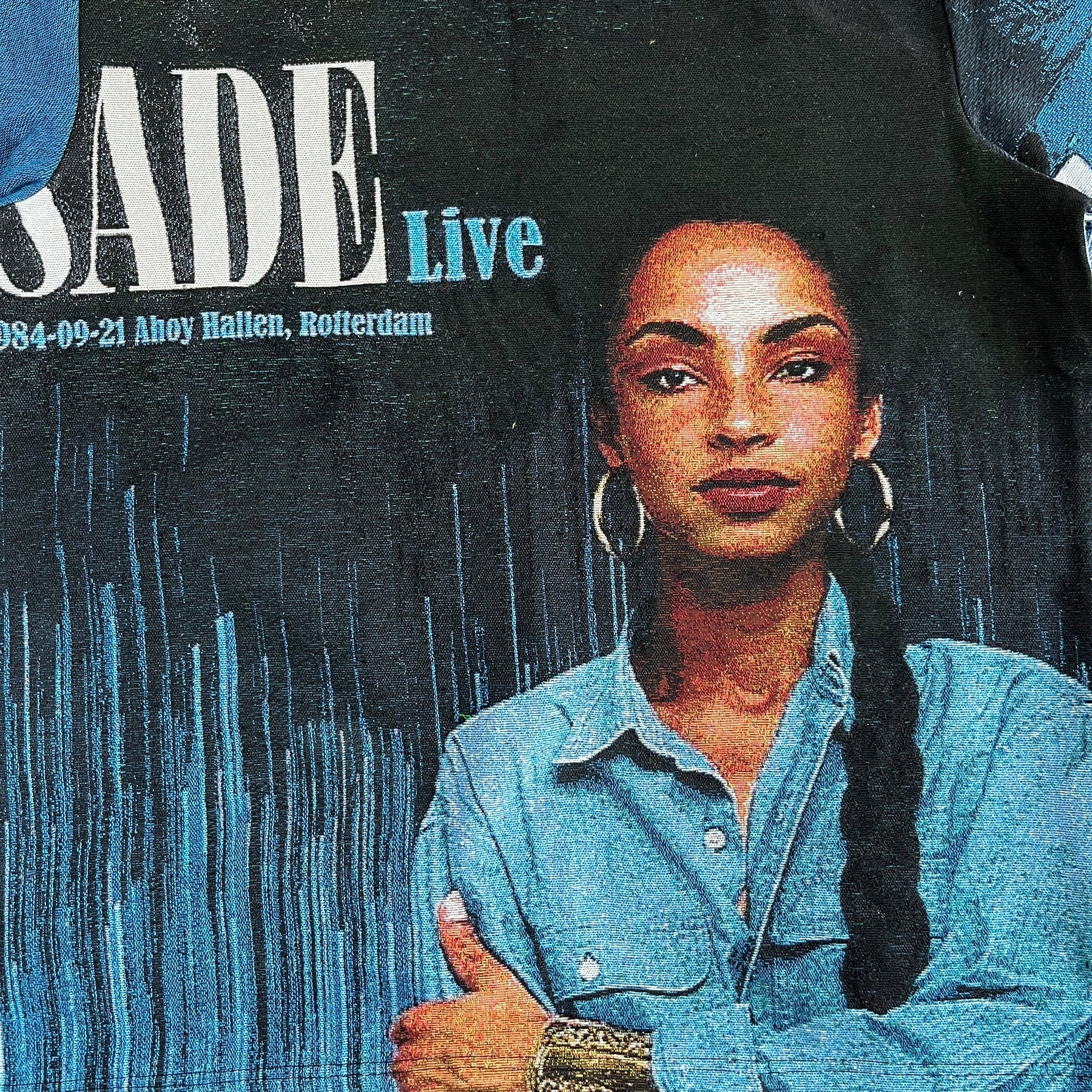 RDMCLOTHINGART tapestry hoodie SADE TAPESTRY HOODIE