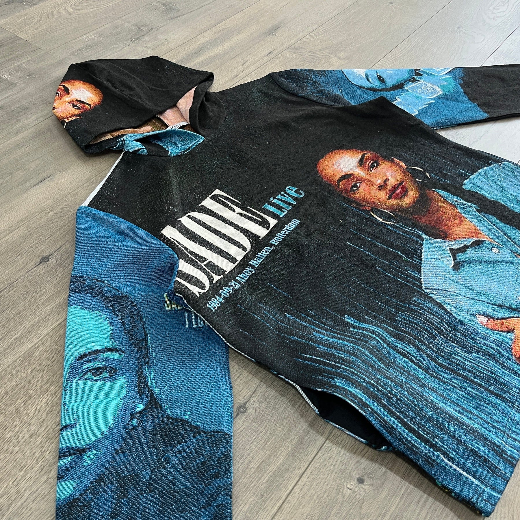 RDMCLOTHINGART tapestry hoodie SADE TAPESTRY HOODIE