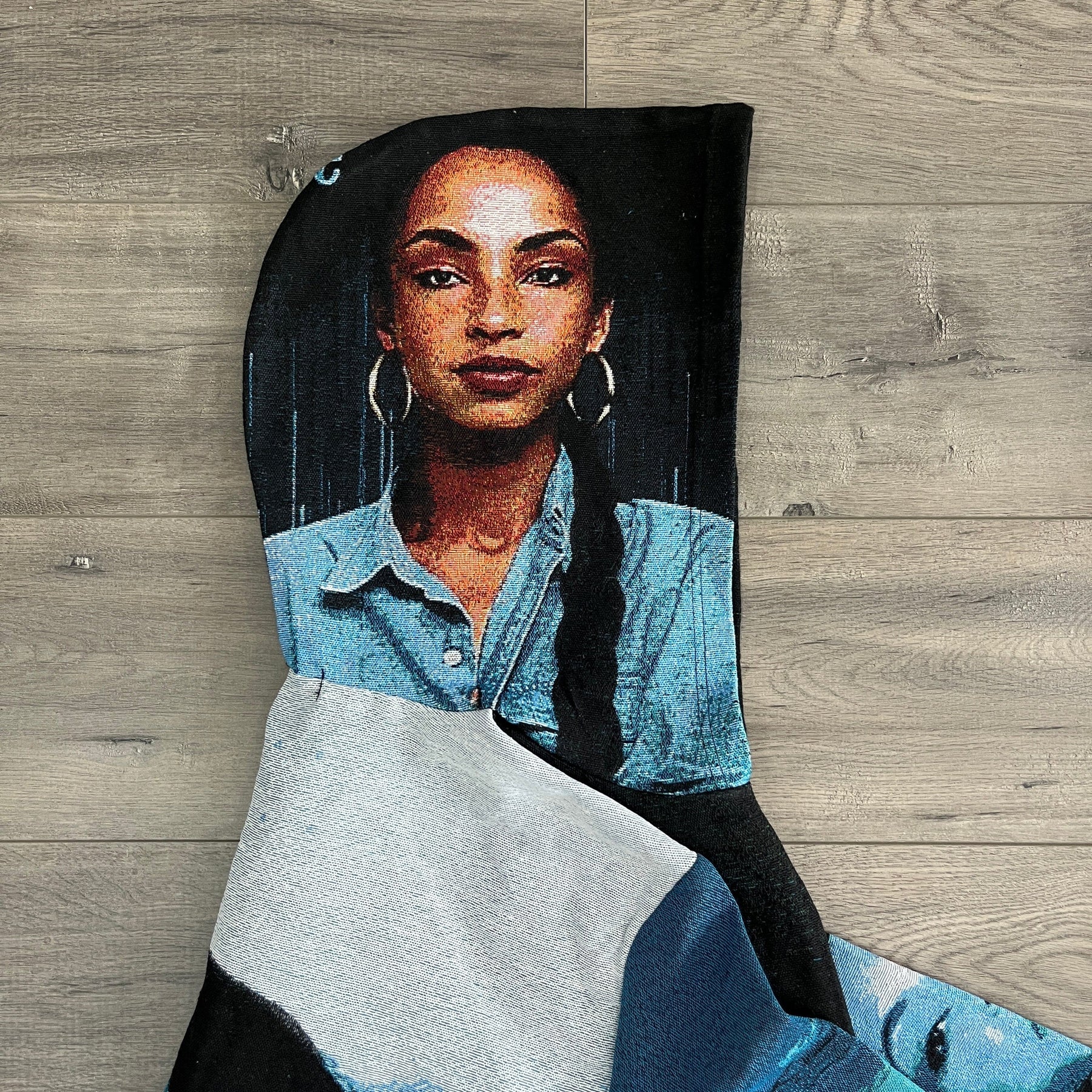 RDMCLOTHINGART tapestry hoodie SADE TAPESTRY HOODIE