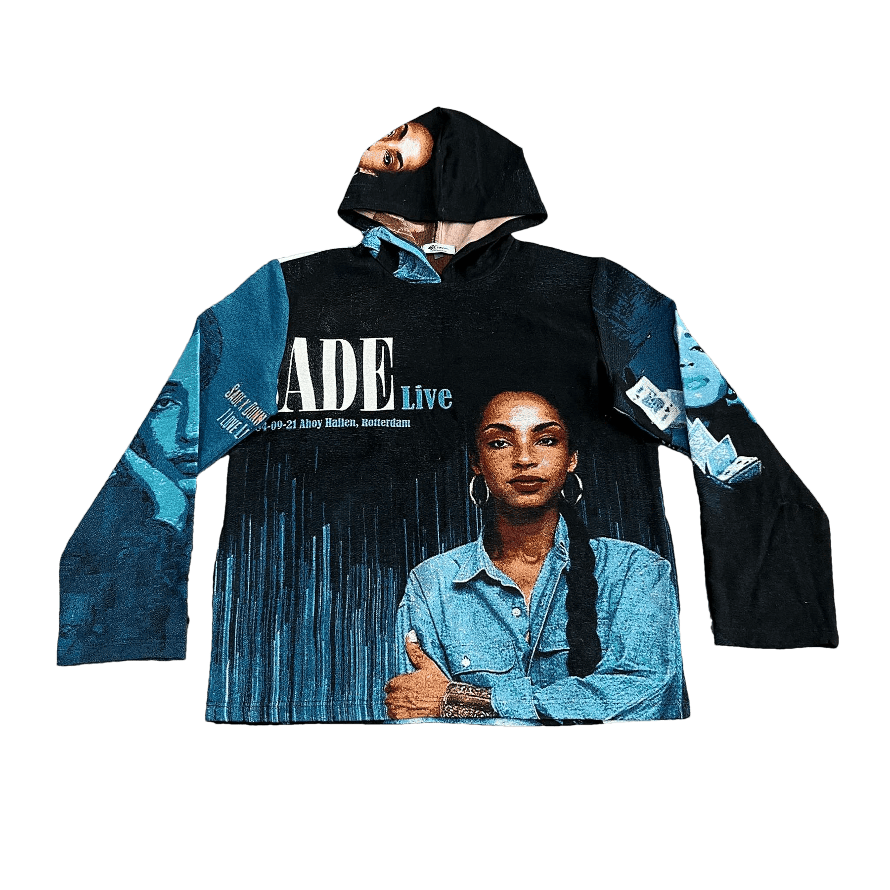 RDMCLOTHINGART tapestry hoodie SADE TAPESTRY HOODIE