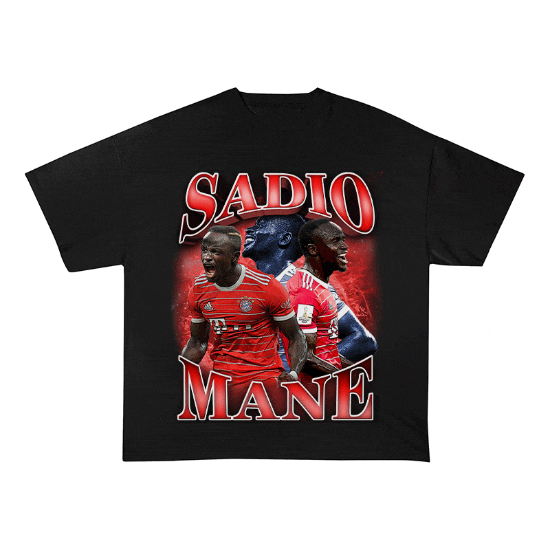 RDMCLOTHINGART tapestry hoodie SADIO MANE HEAVY WEIGHT COTTON TEE-9174