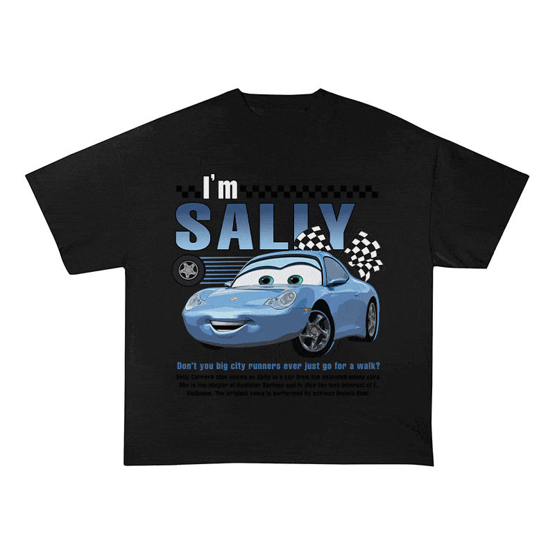 RDMCLOTHINGART tapestry hoodie SALLY HEAVY WEIGHT COTTON TEE-9028