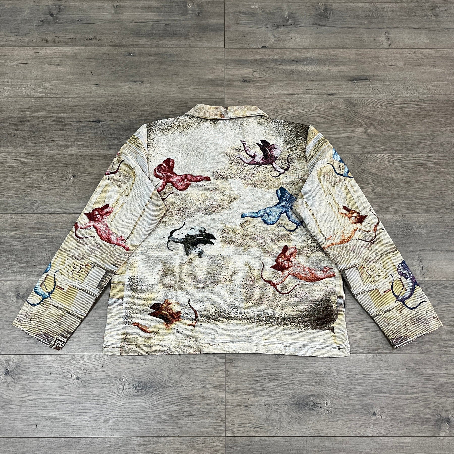 RDMCLOTHINGART tapestry hoodie SCHOOL ATHENS TAPESTRY JACKET