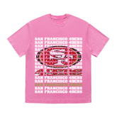 RDMCLOTHINGART tapestry hoodie SF 49ERS HEAVY WEIGHT COTTON TEE-9189