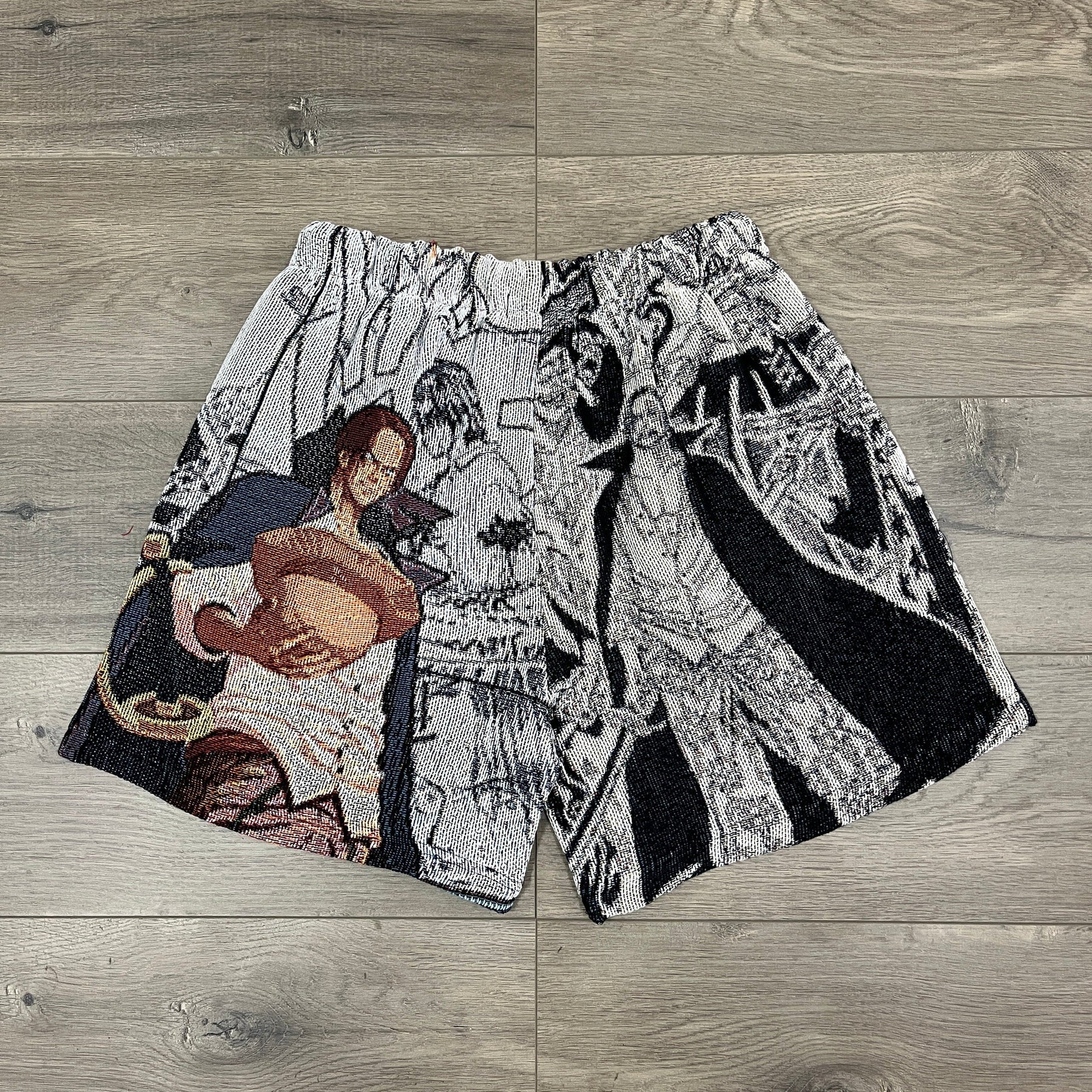 RDMCLOTHINGART tapestry hoodie SHANKS TAPESTRY SHORTS