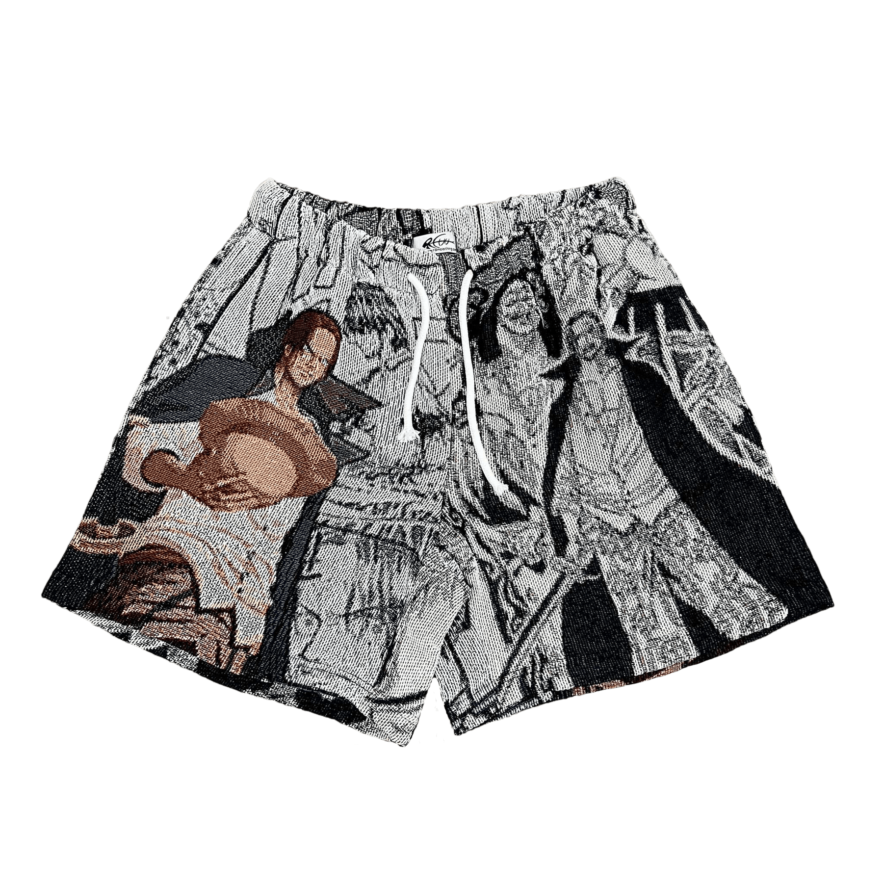 RDMCLOTHINGART tapestry hoodie SHANKS TAPESTRY SHORTS