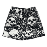 RDMCLOTHINGART tapestry hoodie SKULL MESH SHORTS-8691