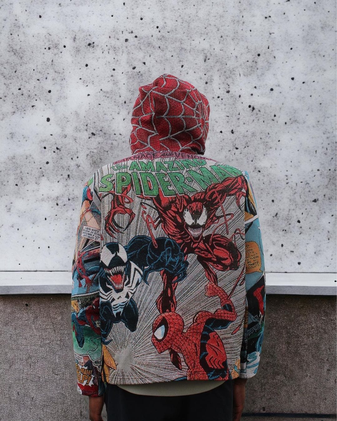 RDMCLOTHINGART tapestry hoodie SPIDER TAPESTRY HOODIE