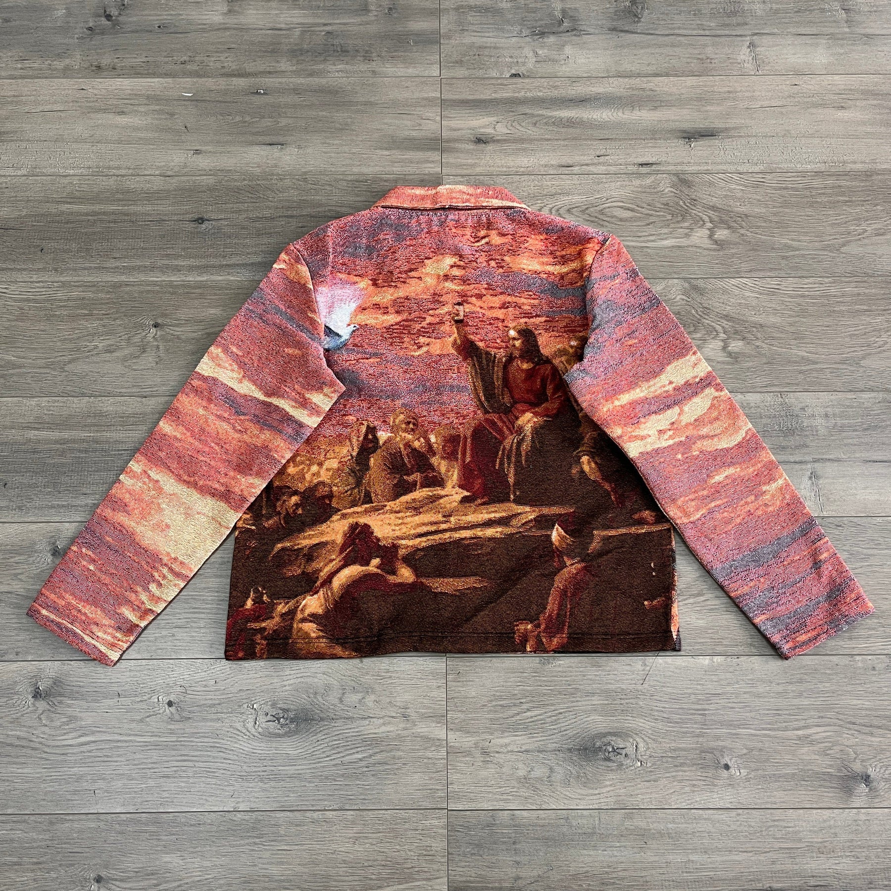 RDMCLOTHINGART tapestry hoodie SUNSET TAPESTRY JACKET