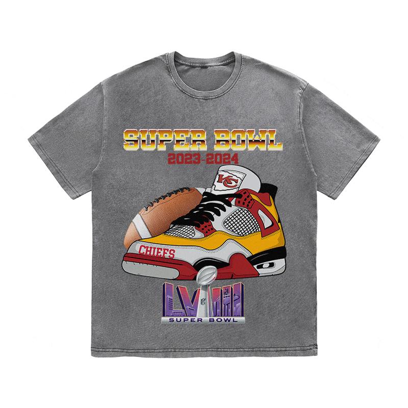 RDMCLOTHINGART tapestry hoodie SUPERBOWL 3 KC HEAVY WEIGHT COTTON TEE-9190