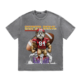 RDMCLOTHINGART tapestry hoodie SUPERBOWL 4 SF NO YEAR HEAVY WEIGHT COTTON TEE-9183