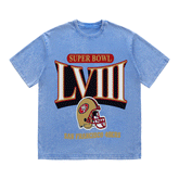 RDMCLOTHINGART tapestry hoodie SUPERBOWL HEAVY WEIGHT COTTON TEE-9202