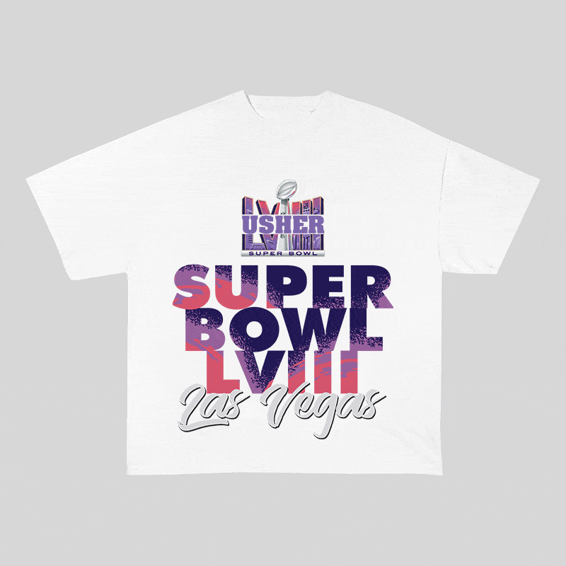 RDMCLOTHINGART tapestry hoodie SUPERBOWL HEAVY WEIGHT COTTON TEE-9203