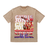 RDMCLOTHINGART tapestry hoodie SUPERBOWL HEAVY WEIGHT COTTON TEE-9227