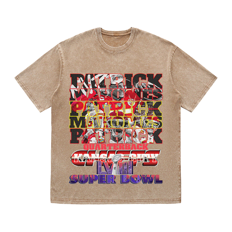 RDMCLOTHINGART tapestry hoodie SUPERBOWL HEAVY WEIGHT COTTON TEE-9228