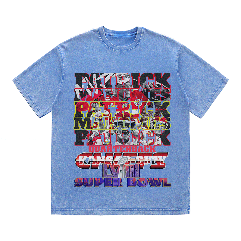 RDMCLOTHINGART tapestry hoodie SUPERBOWL HEAVY WEIGHT COTTON TEE-9228