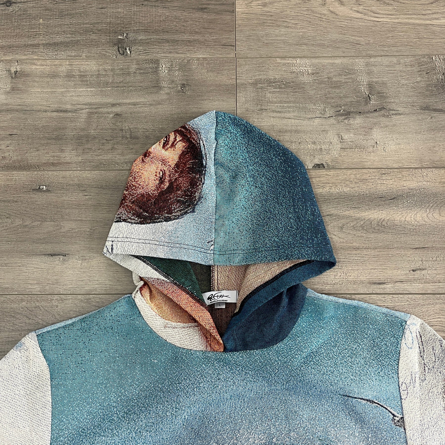 RDMCLOTHINGART tapestry hoodie SWIFT TAPESTRY HOODIE