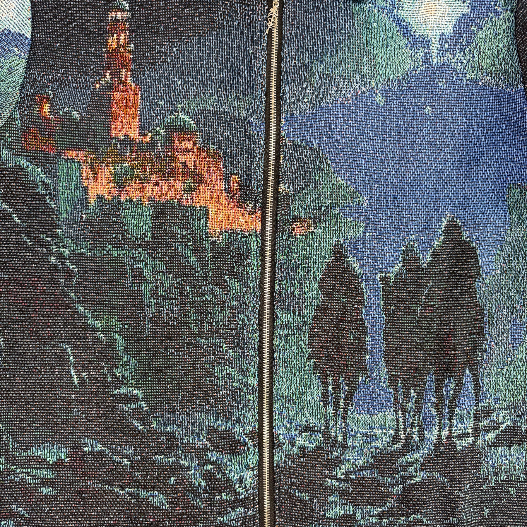 RDMCLOTHINGART tapestry hoodie THREE WISE MEN TAPESTRY JACKET