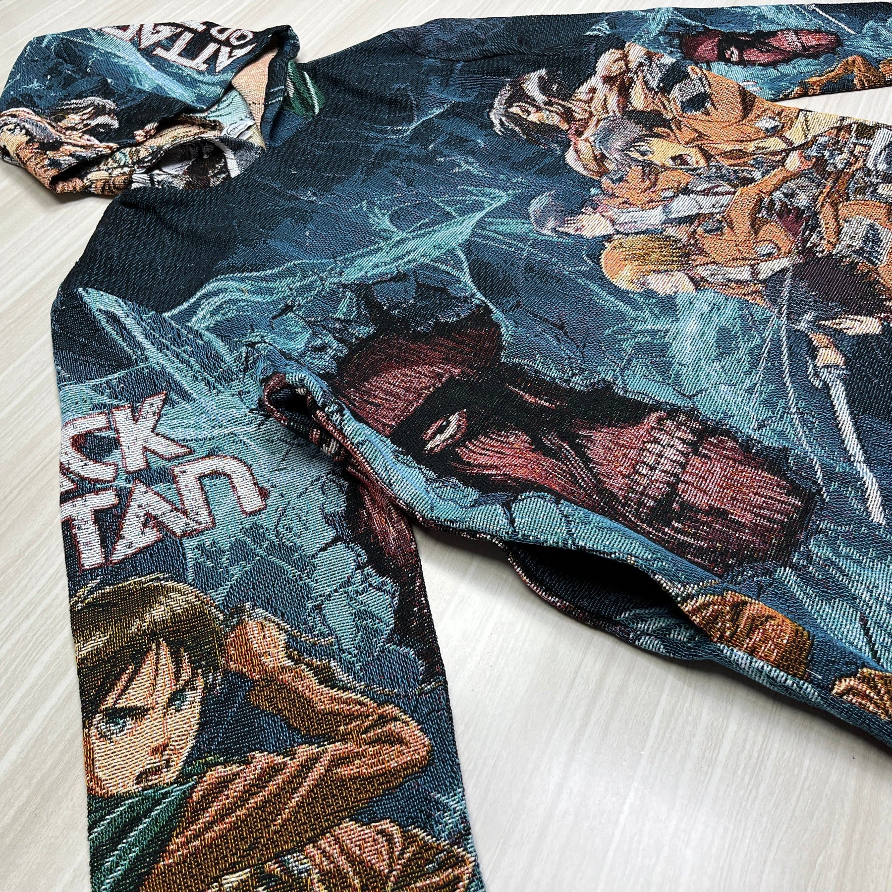 RDMCLOTHINGART tapestry hoodie TITAN V2 TAPESTRY HOODIE