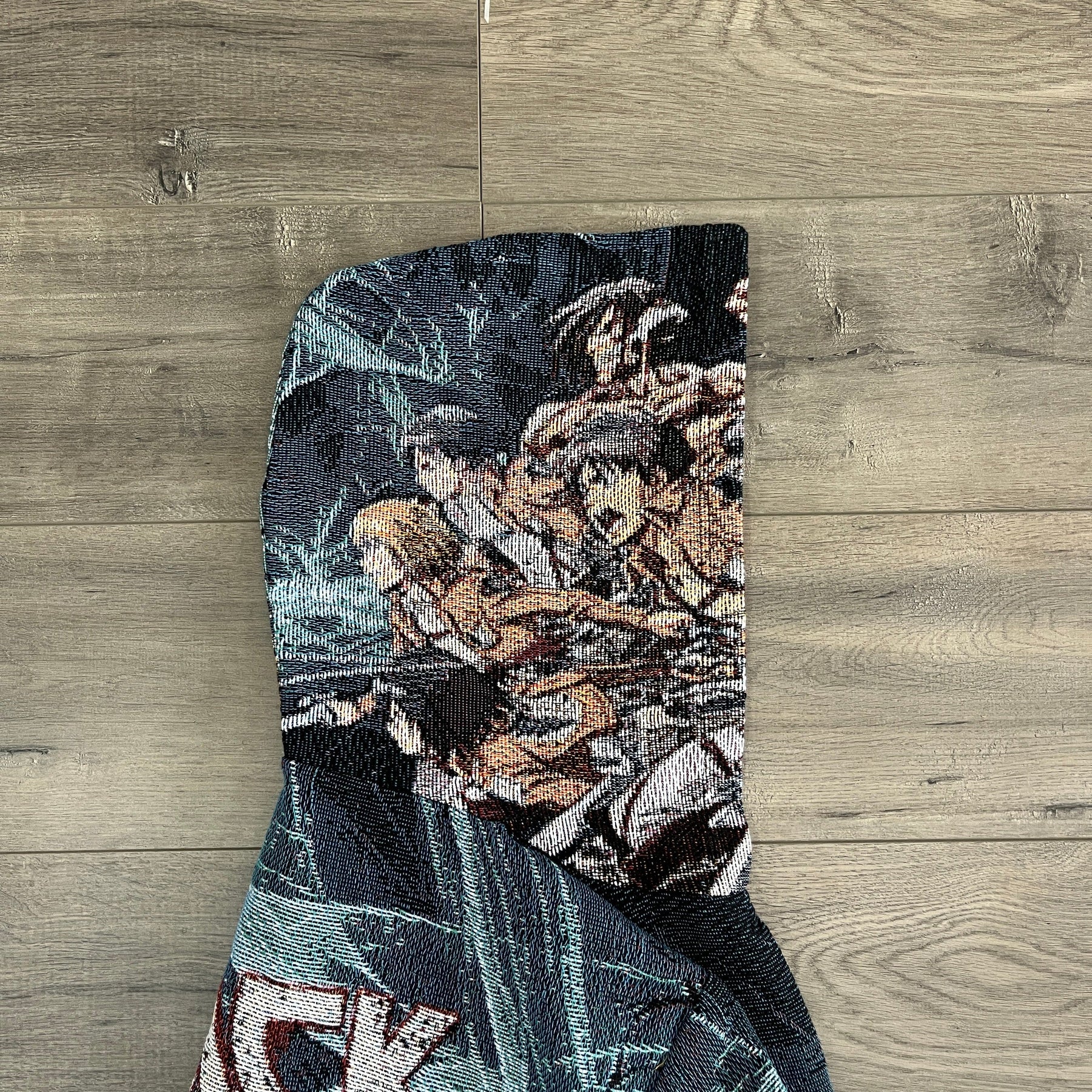 RDMCLOTHINGART tapestry hoodie TITAN V2 TAPESTRY HOODIE